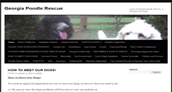 Desktop Screenshot of georgiapoodlerescue.com